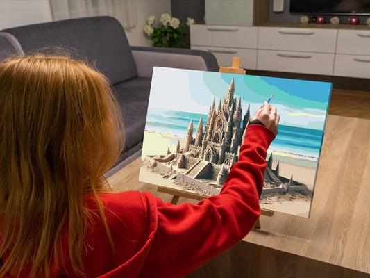 Paint by number - Sandslot