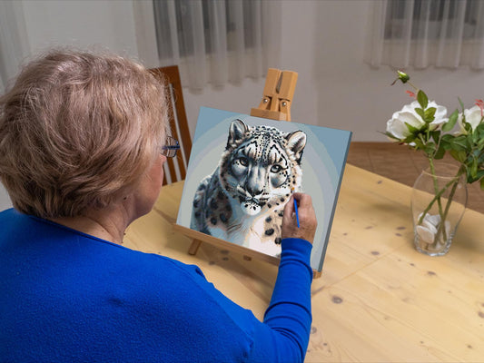 Paint by number - Leopard
