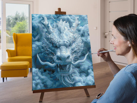 Diamond Paint - Kinesisk drage