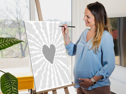 Dotting - Ornament med hjerte
