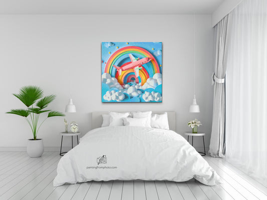 Diamond Paint - Pastellfly