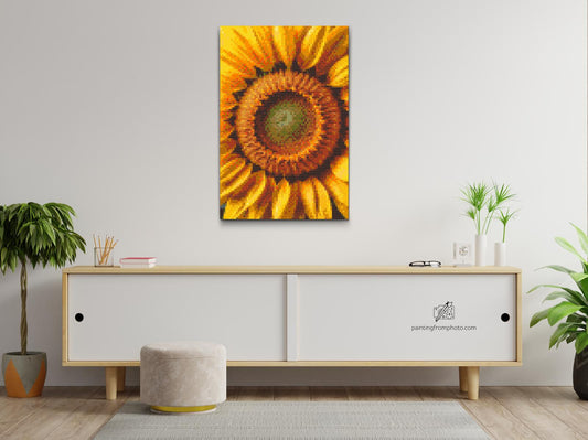 Diamond Paint - Solsikkeblomst