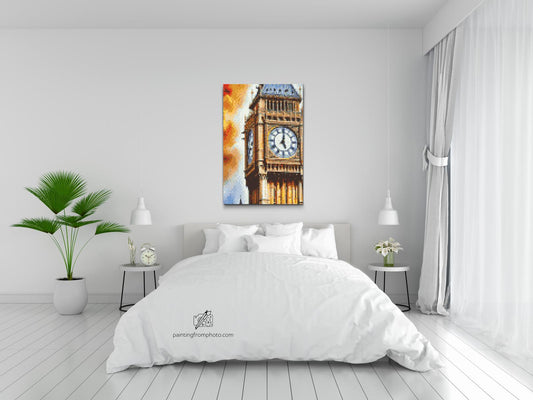 Diamond Paint - Big Ben tæt på
