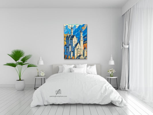 Diamond Paint - Neuschwanstein tæt på