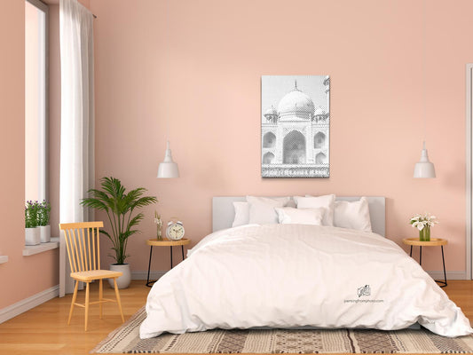 Dotting - Taj Mahal tæt på