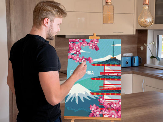 Diamond Paint - Fujiyoshida, Japan