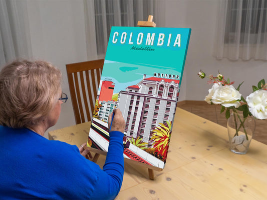 Paint by number - Medellín, Colombia