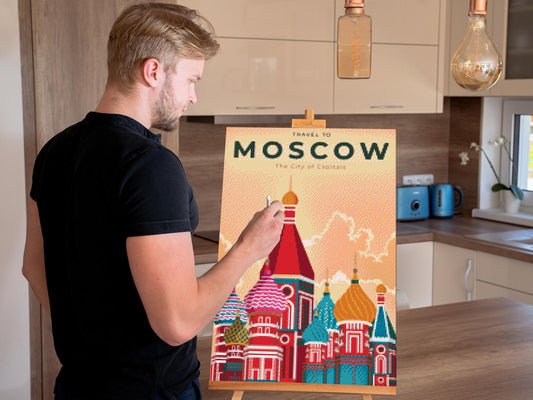 Diamond Paint - Moskva, Rusland