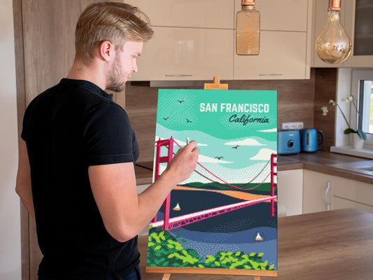 Diamond Paint - San Francisco, USA