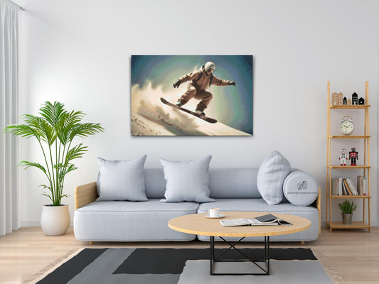 Diamond Paint - Snowboarder