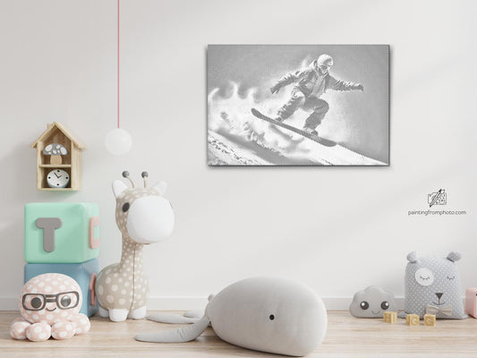 Dotting - Snowboarder