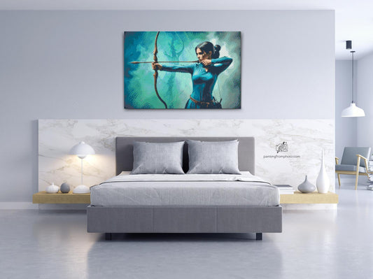 Diamond Paint - Bueskydning