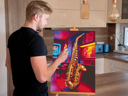 Diamond Paint - Saxofon