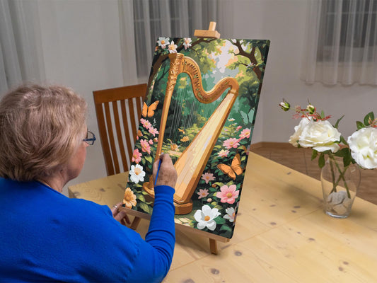 Paint by number - Harpe i naturen