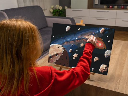 Paint by number - Asteroidebælte