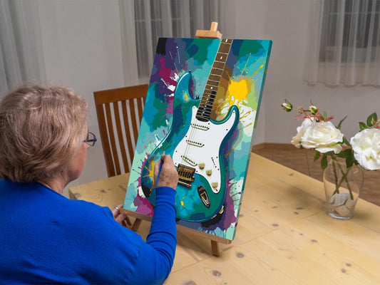 Paint by number - Elguitar 2
