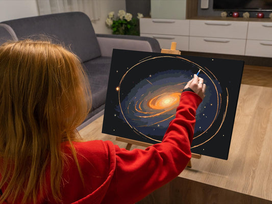 Paint by number - Galaksen, Mælkevejen