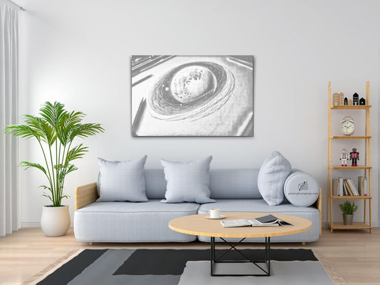 Dotting - Planet tegnet på papir