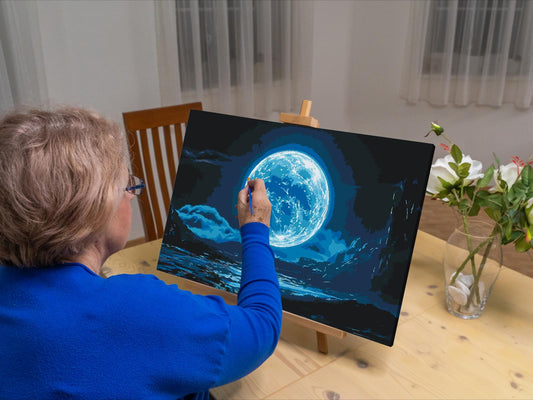 Paint by number - Astrologisk nat