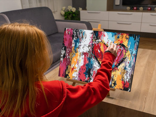 Paint by number - Et strejf af kærlighed