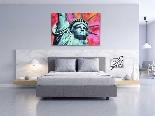 Paint by number - Frihedsgudinden 2