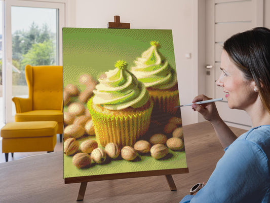 Diamond Paint - Dubai chokoladecupcakes