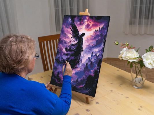 Paint by number - Dødens Engel