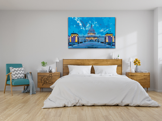 Paint by number - Washington DC - Capitol