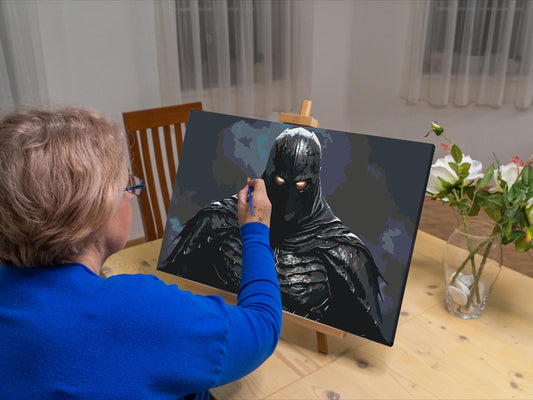 Paint by number - Mand i mørket