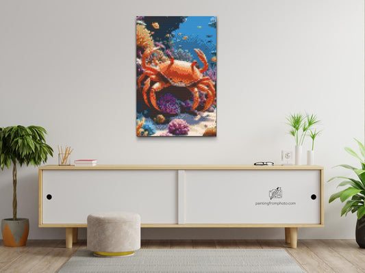 Diamond Paint - Krabbe i havet