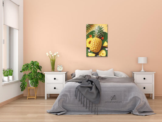 Diamond Paint - Saftig ananas