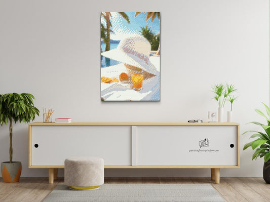 Diamond Paint - Sommerhat