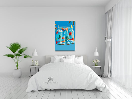Paint by number - Sommerbadetøj
