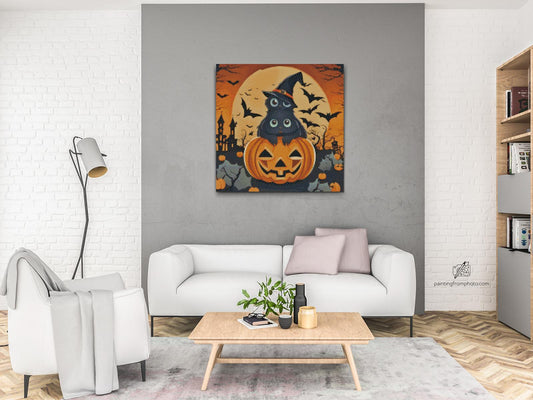 Diamond Paint - Halloween Cats