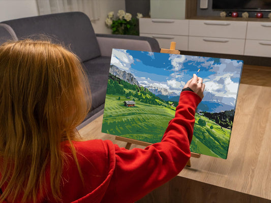 Paint by number - På landet