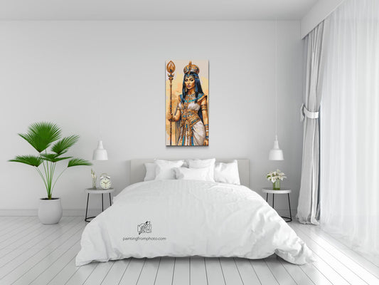Paint by number - Cleopatra – Dronning af Egypten