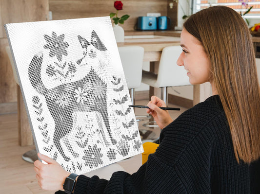 Dotting - Nordisk folkekunst - Ræv