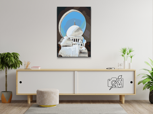 Paint by number - Moské