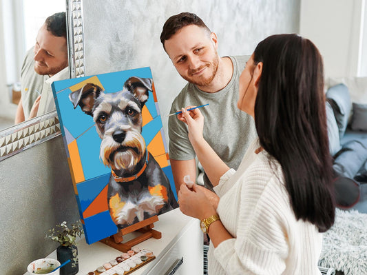 Paint by number - Schnauzer