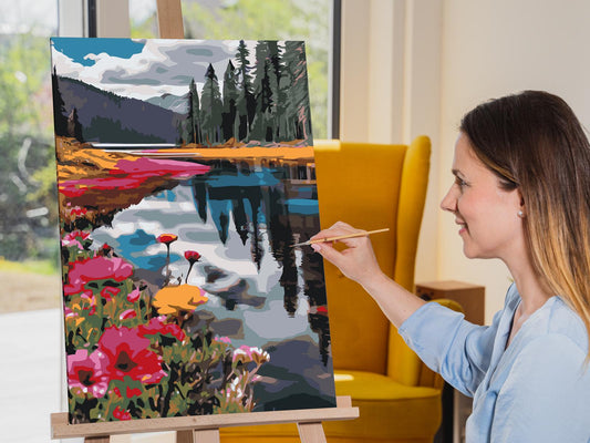 Paint by number - Naturens farvespektrum