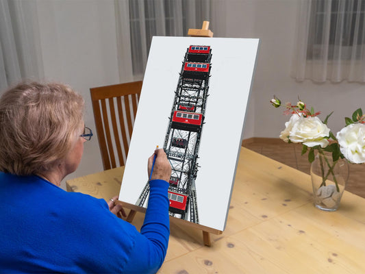 Paint by number - Prater pariserhjul