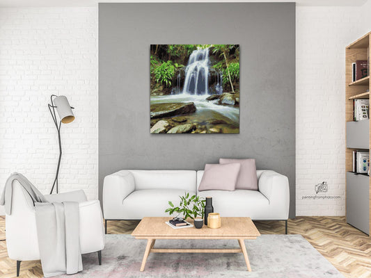 Diamond Paint - Vandfald i naturen 2
