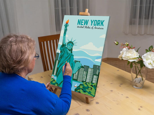 Paint by number - New York, USA 2