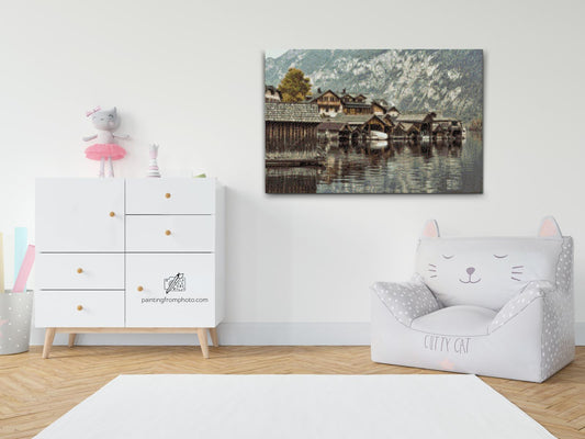 Diamond Paint - Hallstatt, Østrig