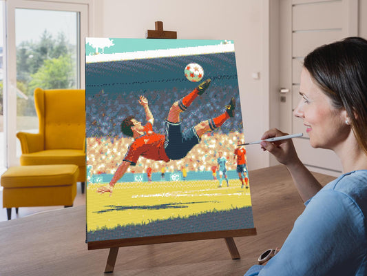 Diamond Paint - Spark af bolden