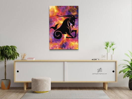 Diamond Paint - Stjernetegn – Stenbukken