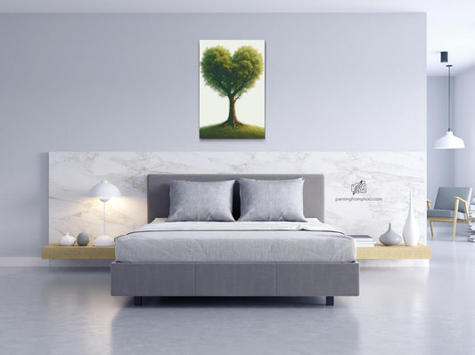 Diamond Paint - Hjerteformet træ