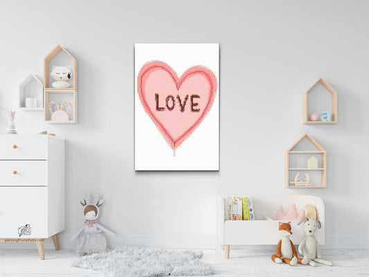 Diamond Paint - Hjertekærlighed