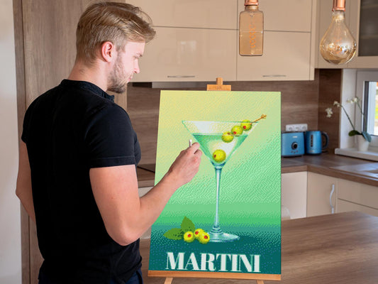 Diamond Paint - Martini
