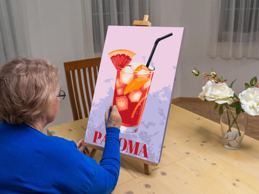 Paint by number - Paloma